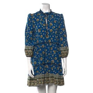 Veronica Beard silk shift minidress